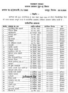 Public Holidays in Rajasthan in 2023 : राजस्थान के सार्वजनिक अवकाश